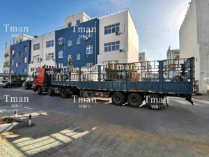 連體件碼垛項目及機器人自動裝窯設備順利完成發(fā)貨，并進行安裝