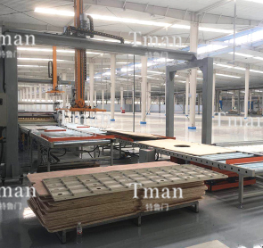 衛(wèi)浴墻板自動覆膜生產線