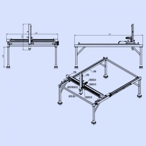 四軸單梁機(jī)械手