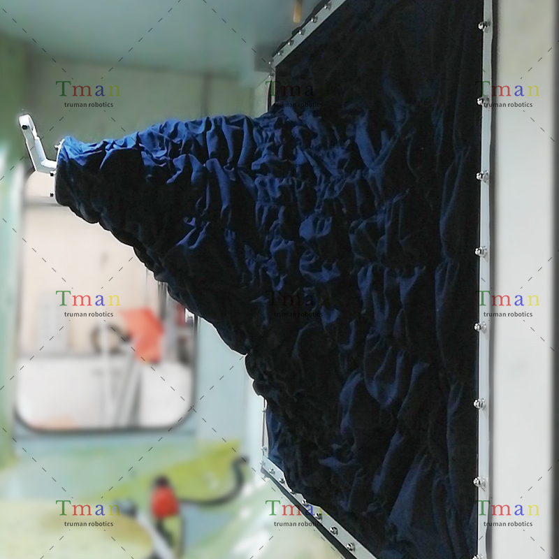 非標機器人屏風防護罩(噴砂)