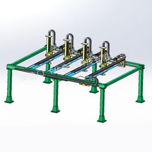 鋼筋上下料桁架機(jī)器人
