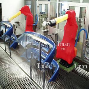 保險杠噴涂車間機器人防護服