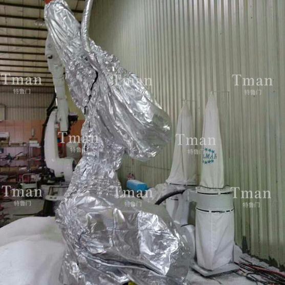 非標(biāo)耐高溫機(jī)器人防護(hù)服