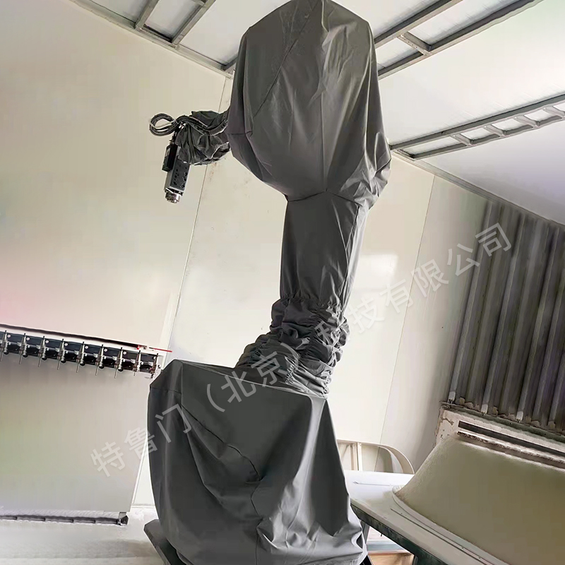 ABB IRB2600防塵耐磨防護服 打磨機器人防護服