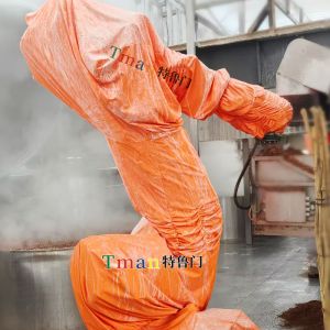ABB IRB6640機器人防塵防水汽防護服在酒槽攪拌作業(yè)中的關鍵作用